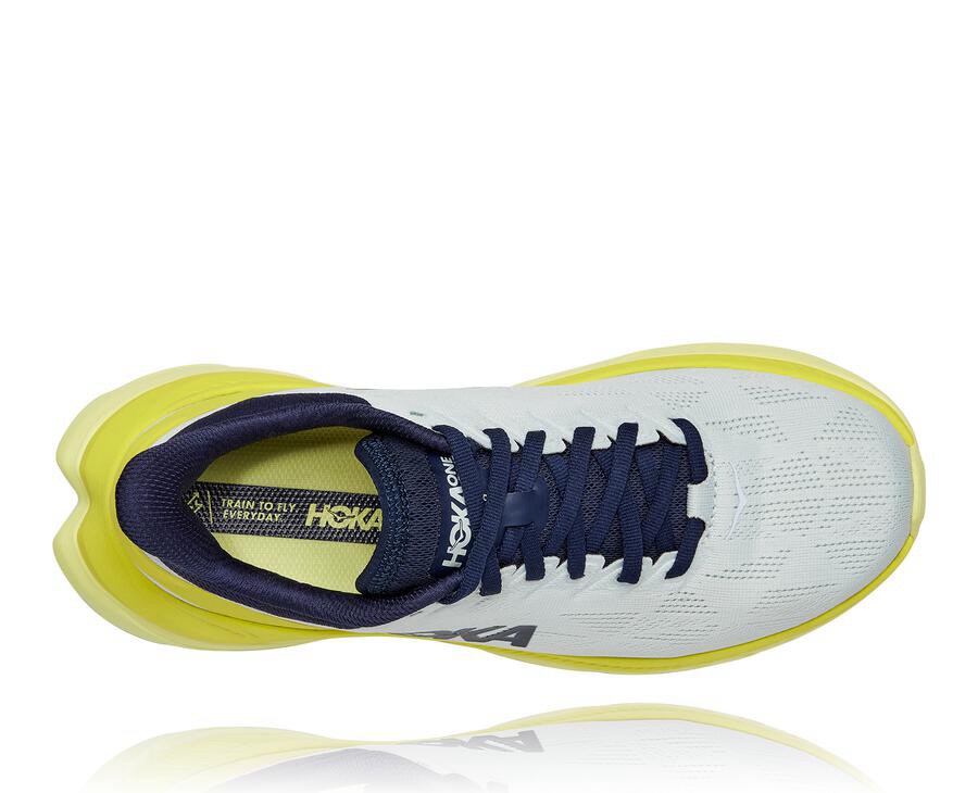 Hoka One One Mach 4 Löparskor Dam - Vita - UCWYS-1425